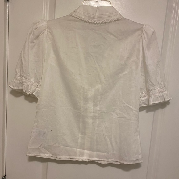 Reformation Hara White Top S - Picture 10 of 11